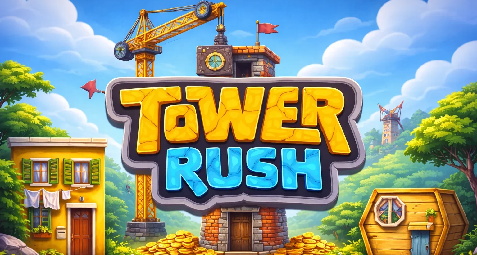 Tower Rush Casino Hero Image